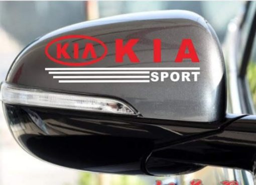 Tem dán decal gương xe KIA