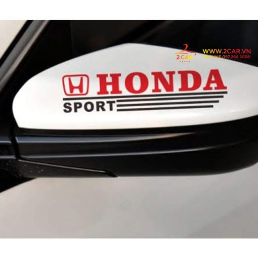 Tem dán decal gương xe HONDA