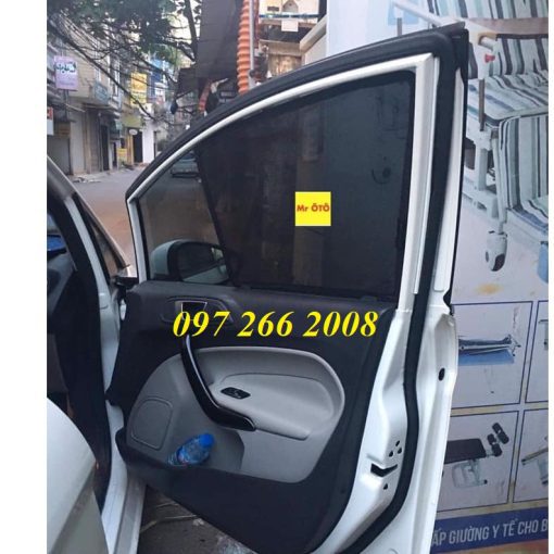 Rèm che nắng chống UV xe Ford Fiesta Sedan/ Hatback - Hàng Loại 1 MR.ÔTÔ -Bảo Hành 2 Năm - Rèm siêu dày- nam châm hút - Hình ảnh 2