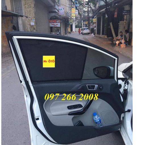 Rèm che nắng chống UV xe Ford Fiesta Sedan/ Hatback - Hàng Loại 1 MR.ÔTÔ -Bảo Hành 2 Năm - Rèm siêu dày- nam châm hút - Hình ảnh 5