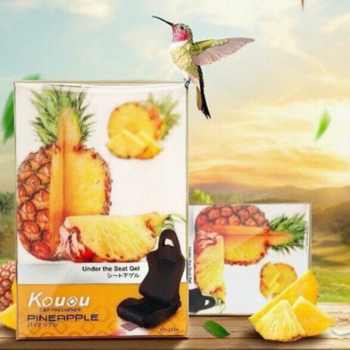 Sáp Thơm Hương Dứa Kouou Nhật Bản - Sáp Dứa Trên Xe Ô Tô Xe Hơi