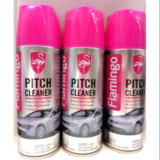 Xịt tẩy nhựa đường, tẩy băng keo 3M, tẩy keo dính Pitch Cleaner - Flamingo F012 - Hình ảnh 2