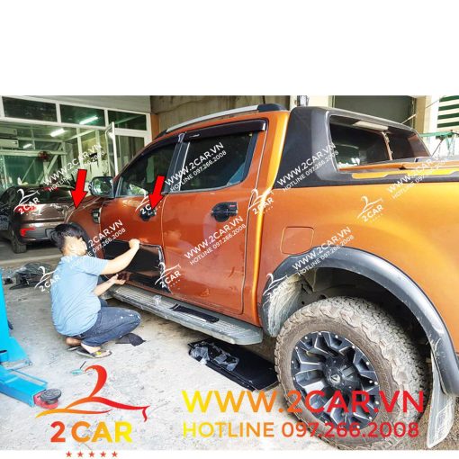 Nẹp Sườn Xe Ford Ranger loại bản to - Hình ảnh 3