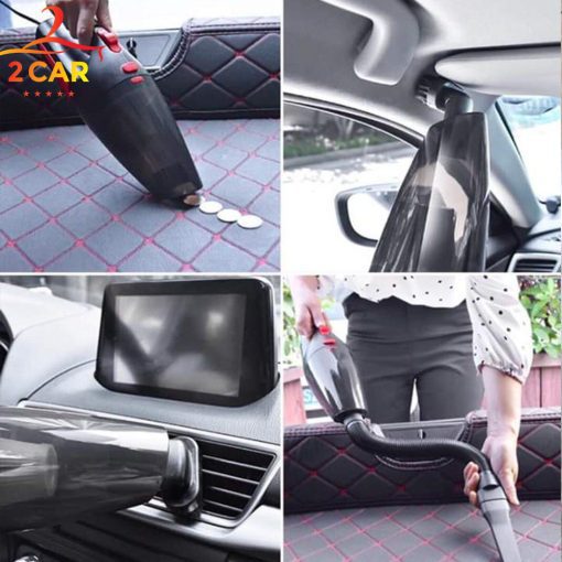 Máy Hút Bụi Cho Xe Ô Tô, Loại Sạc Tích Điện 220v - Hình ảnh 2