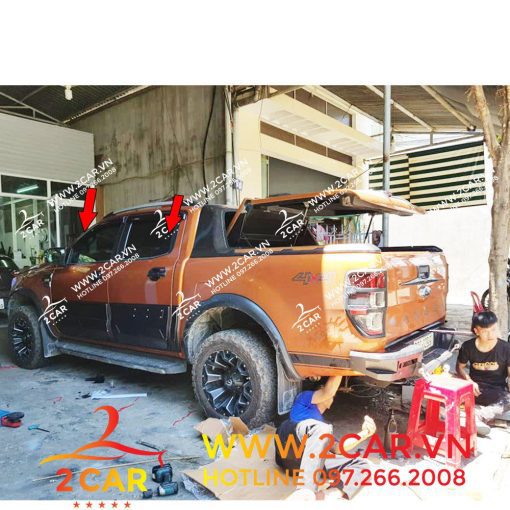 Nẹp Sườn Xe Ford Ranger loại bản to - Hình ảnh 4