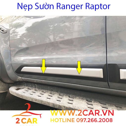 Nẹp Sườn Xe Ford Ranger 2013-2022, Ranger Raptor cao cấp - Hình ảnh 4