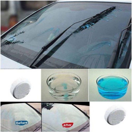 Viên sủi rửa kính xe ô tô và kính trong nhà - Hình ảnh 3