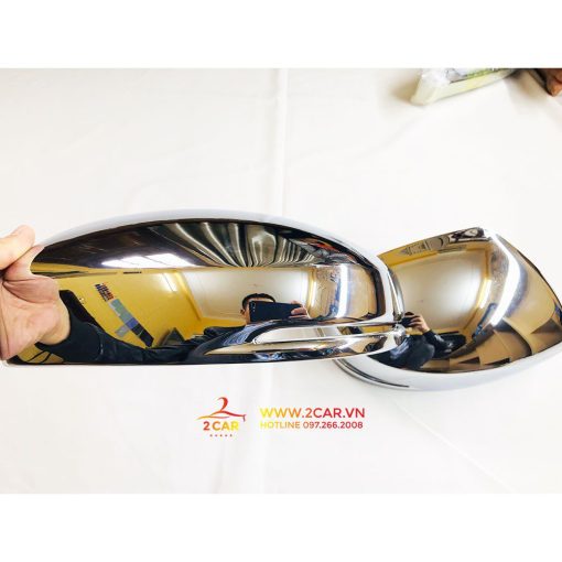 Ốp gương chiếu hậu Honda City 2016-2019, 2021 mạ crom cao cấp - Hình ảnh 4