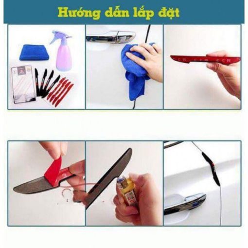 Nẹp Chống Va Đập, Trầy Xước Cánh Cửa Cho Các Dòng Xe Ô TÔ - Hình ảnh 4