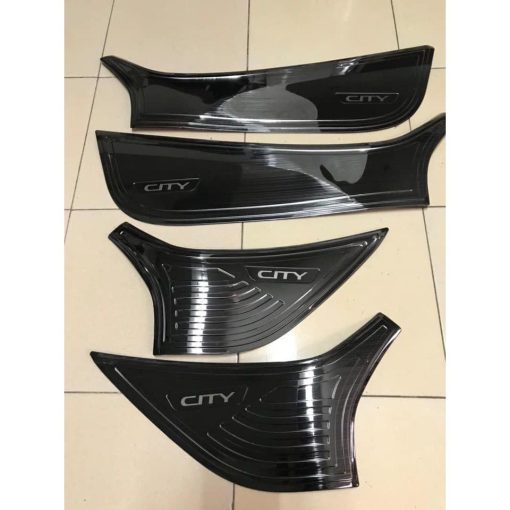 Ốp chống xước tapli cánh cửa Honda City 2016 2017 2018 2019 2020 Tặng kèm băng dính 3M - Hình ảnh 5