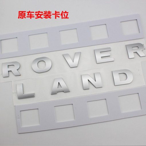 Chữ Land Rover nổi dán trên Xe Hơi - Hình ảnh 4