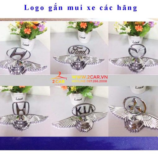 Logo gắn mui xe ô tô hình chim đại bàng - Hình ảnh 4