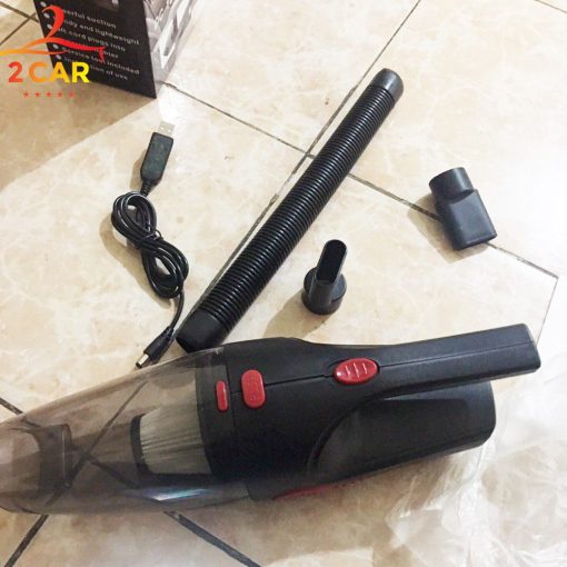 Máy Hút Bụi Cho Xe Ô Tô, Loại Sạc Tích Điện 220v - Hình ảnh 4