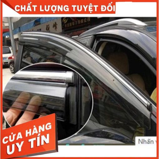 Vè che mưa chỉ Inox xe Honda City 2015 - 2020, 2021, 2022 Hàng cao cấp nhất thị trường - Hình ảnh 6