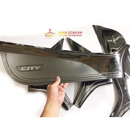 Ốp Tapli cánh cửa, màng loa Xe Honda City 2016- 2020, 2021 Hàng TiTan Cao Cấp+ Tặng kèm keo dính - Hình ảnh 6