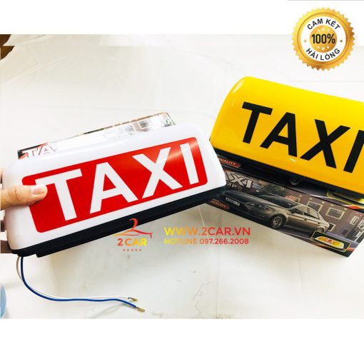 Mào TAXI hút nam châm có đèn LED gắn nóc ô tô cao cấp - Hình ảnh 5