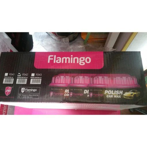 Flamingo F042.Sáp Dưỡng Bóng Sơn Xe Thương Hiệu Mỹ - Hình ảnh 6