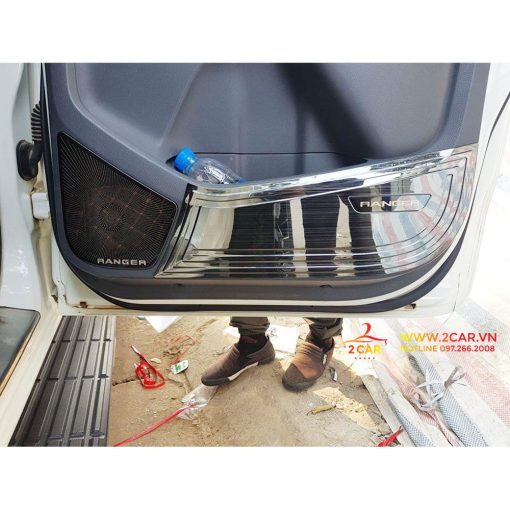 Ốp Tapli, Màng Loa cánh cửa xe Ford Ranger 2016 - 2021, hàng Titan Cao cấp - Hình ảnh 6