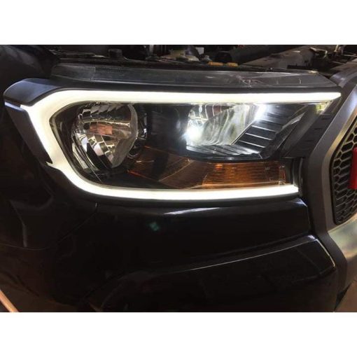 Ốp viền đèn Pha, Hậu xe Ford Ranger 2014-2021 có đèn LED siêu sáng, siêu đẹp - Hình ảnh 6