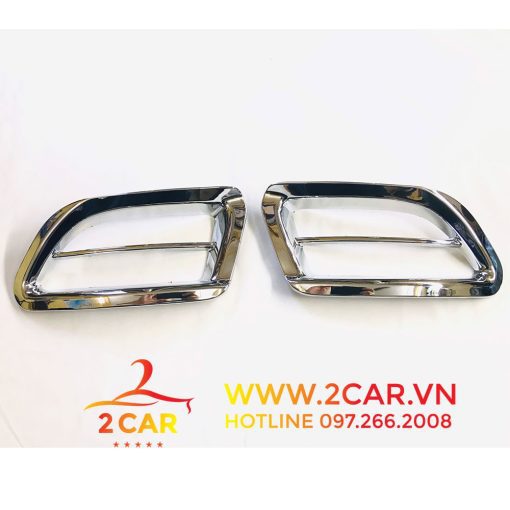 Ốp viền đèn gầm trước xe Innova 2009- 2012, 2013- 2016 mạ crom cao cấp