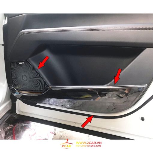 Ốp chống xước tapli cánh cửa xe Mazda CX5/ CX-5 2018- 2019 2020 2021 2022 2023 Hàng titan cao cấp