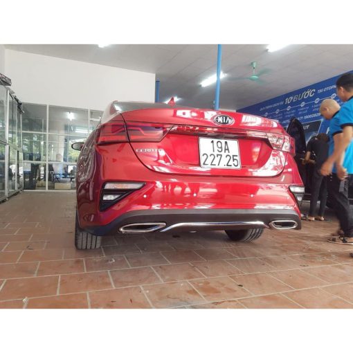 Ốp Viền Đèn Gầm Trước, Sau Cerato 2019 - 2020 mạ crom cao cấp