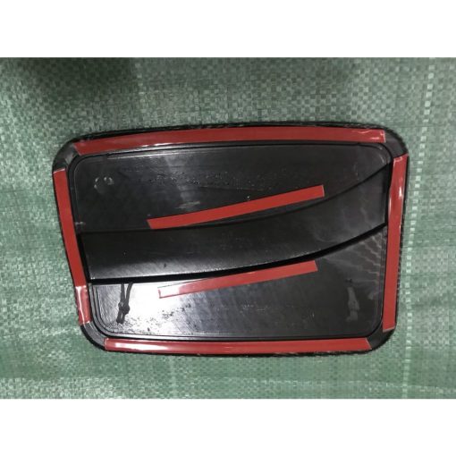 Ốp nắp xăng cacbon xe Xpander 2018- 2021, 2022 Vân carbon cao cấp - Hình ảnh 2