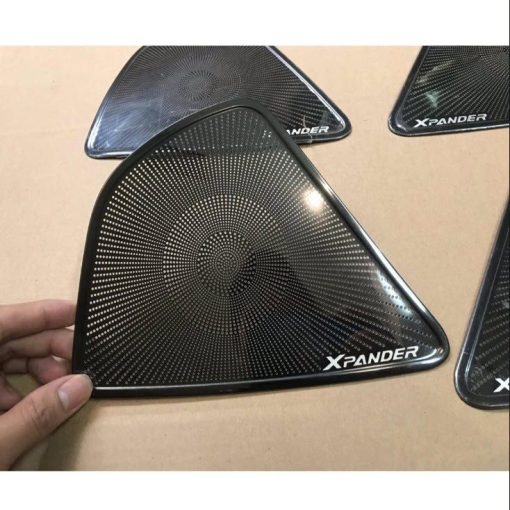 Ốp tapli cánh cửa xe Xpander, màng loa xe Xpander 2018- 2021, 2022, 2023 vân titan cao cấp ( không dùng cho bản Cross) - Hình ảnh 3