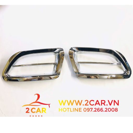 Ốp viền đèn gầm trước xe Innova 2009- 2012, 2013- 2016 mạ crom cao cấp - Hình ảnh 2
