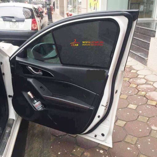 Rèm che nắng, chắn nắng xe Hyundai Elantra 2022, 2023, 2010 - 2021 có hút nam châm cao cấp - Hình ảnh 2