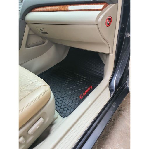 Thảm lót sàn cao su xe Toyota Camry, lót sàn xe Camry 2007- 2020, 2021, 2022 không mùi cao cấp - Hình ảnh 8