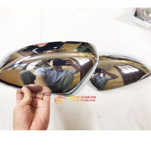 Ốp gương chiếu hậu xe Mazda Cx5, CX-5 2018- 2019- 2020 2021 2022 2023 mạ crom cao cấp - Hình ảnh 3