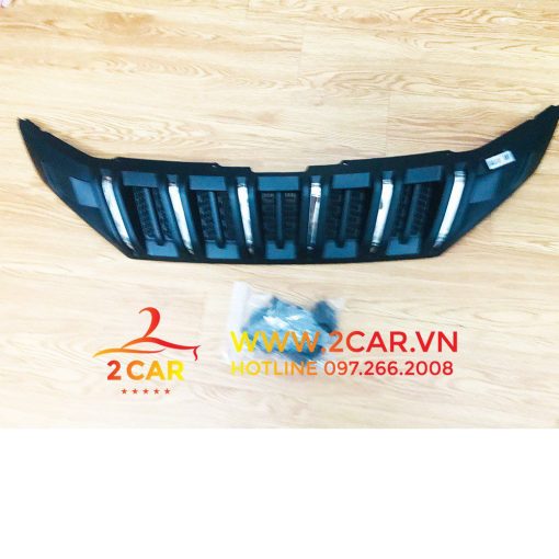 Mặt calang, ca lăng độ xe Mitsubishi Xpander 2018- 2021 mẫu sọc đen - Hình ảnh 4