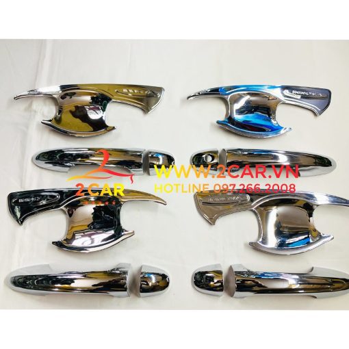 Ốp Tay Nắm, Hõm Cửa Xe Innova 2017- 2021, 2022, 2023, 2024 Mạ Crom siêu đẹp - Hình ảnh 3