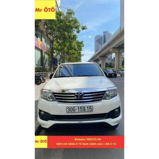 Rèm Che Nắng Hàng Ghế 3 Xe Toyota Fortuner 2006- 2021, 2022, 2023 Hàng Loại 1 Mr Ô Tô - Hình ảnh 3