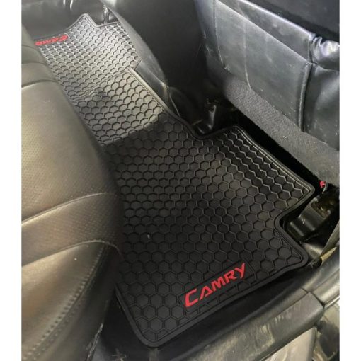 Thảm lót sàn cao su xe Toyota Camry, lót sàn xe Camry 2007- 2020, 2021, 2022 không mùi cao cấp - Hình ảnh 7
