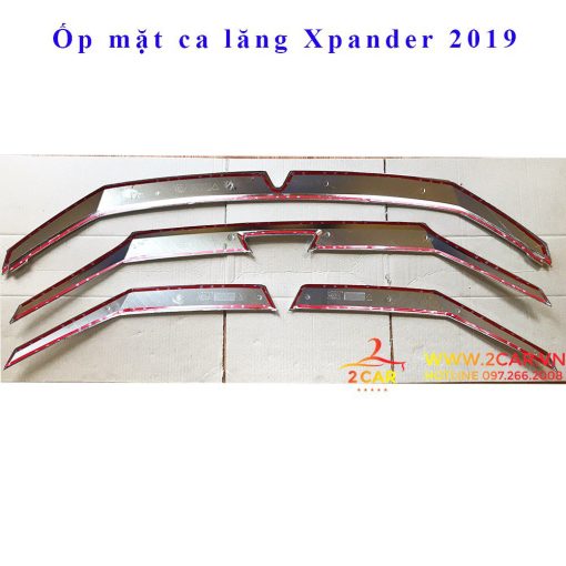 Ốp Mặt Ca Lăng, calang xe Mitsubishi Xpander 2018 - 2019 mạ crom - Hình ảnh 5