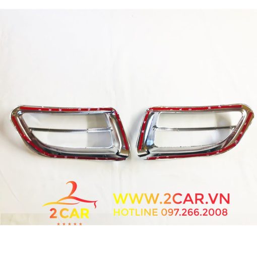 Ốp viền đèn gầm trước xe Innova 2009- 2012, 2013- 2016 mạ crom cao cấp - Hình ảnh 4