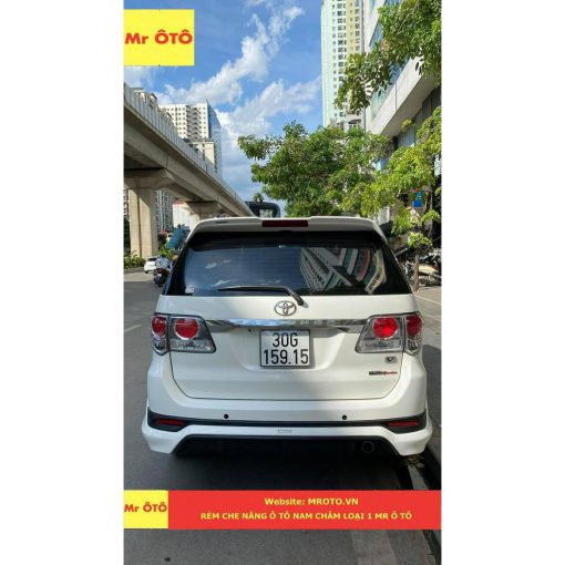 Rèm Che Nắng Hàng Ghế 3 Xe Toyota Fortuner 2006- 2021, 2022, 2023 Hàng Loại 1 Mr Ô Tô - Hình ảnh 4