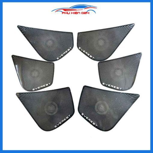 Ốp Trang trí Màng Loa cánh cửa xe Ford Everest 2017- 2019,2020, 2021 chất liệu Titan Cao Cấp - Hình ảnh 4