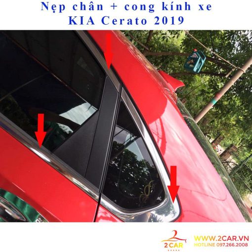 Nẹp viền chân kính và viền cong kính KIA Cerato 2019 - Hình ảnh 5