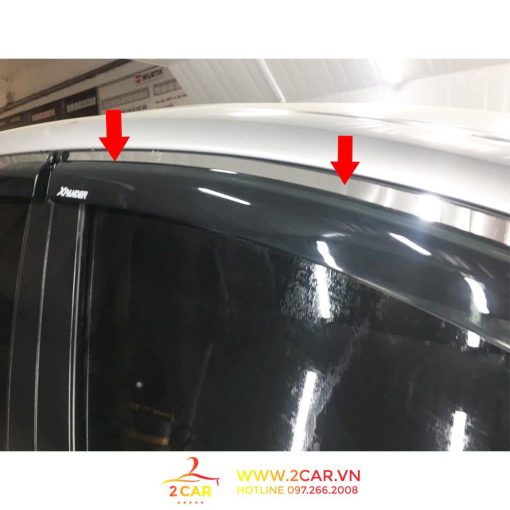 Vè che mưa xe Mitsubishi Xpander/ Xpander Cross 2018- 2020, 2021, 2022, 2023 chỉ mạ Crom cao cấp - Hình ảnh 6