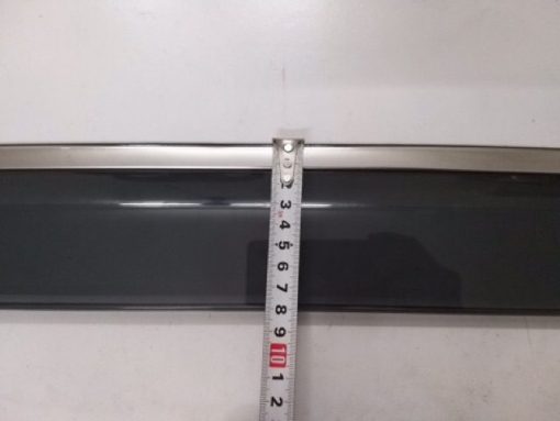 Vè che mưa chỉ INOX xe Toyota Innova 2017-2023 Hàng cao cấp - Hình ảnh 5
