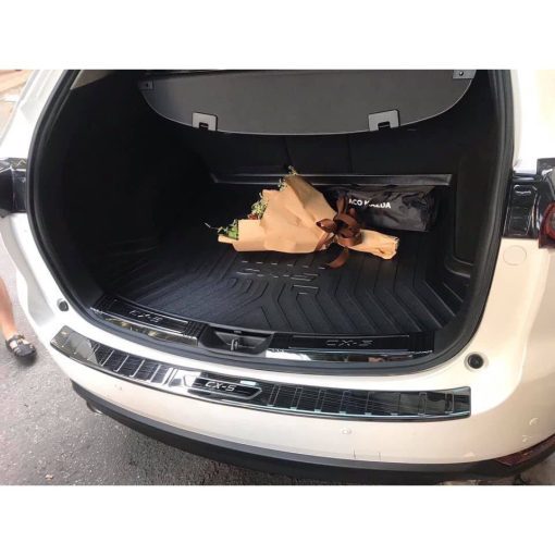 Ốp chống trầy cốp trong, ngoài xe Mazda Cx5, Cx-5 2018- 2019- 2020, 2021- 2022-2023 Hàng Titan cao cấp - Hình ảnh 5
