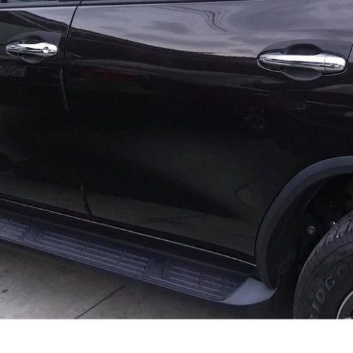 Ốp tay nắm cửa, hõm cửa, ốp đèn pha, đèn hậu, nắp xăng xe Fortuner 2017- 2021, 2022,2023 Nhựa đen nhám - Hình ảnh 6