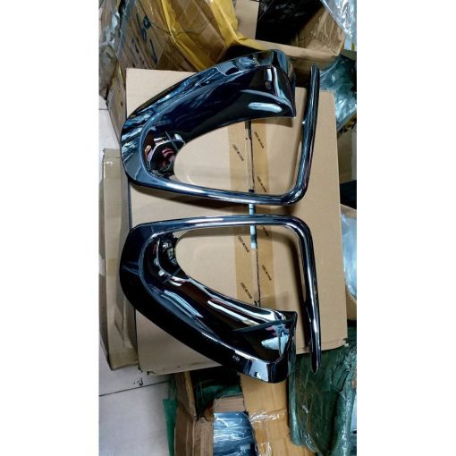 ỐP VIỀN ĐÈN GẦM TRƯỚC XE TOYOTA FORTUNER 2017- 2018 - 2019 - 2020- 2021 MẠ CROM CAO CẤP - Hình ảnh 5