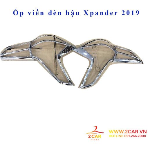 Ốp viền đèn Pha, hậu xe Mitsubishi Xpander 2018- 2021 mạ crom cao cấp - Hình ảnh 6