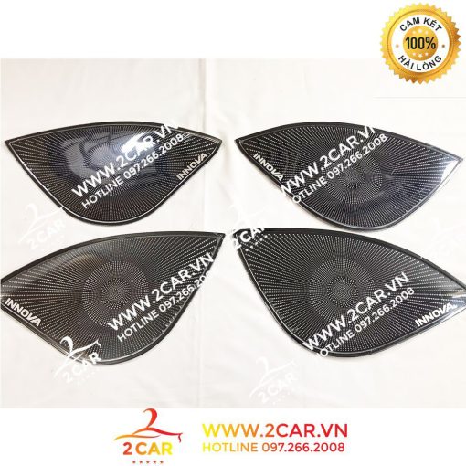 Ốp Tapli Cánh Cửa, màng loa Xe Toyota Innova 2017- 2023, Hàng TiTan Cao Cấp - Hình ảnh 3