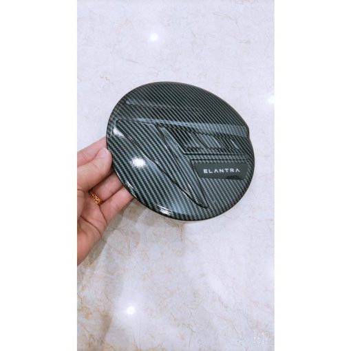 Ốp nắp bình xăng CARBON xe Elantra 2016 2017 2018 2019 2020 2021 2022 2023 vân cacbon siêu đẹp - Hình ảnh 8