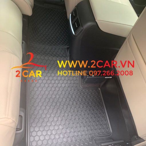 Thảm lót sàn cao su xe Honda CRV 2018- 2023 không mùi, dễ vệ sinh - Ảnh 8